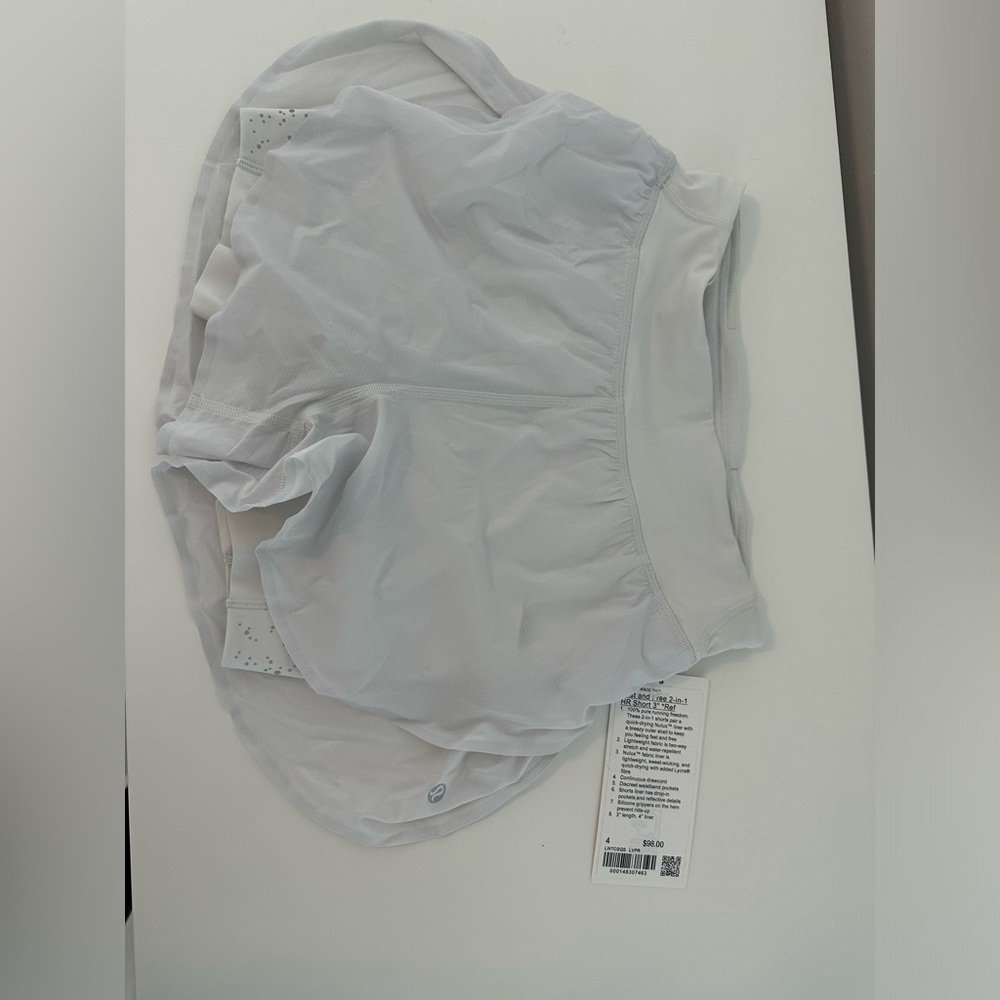 Lululemon reflective running shorts